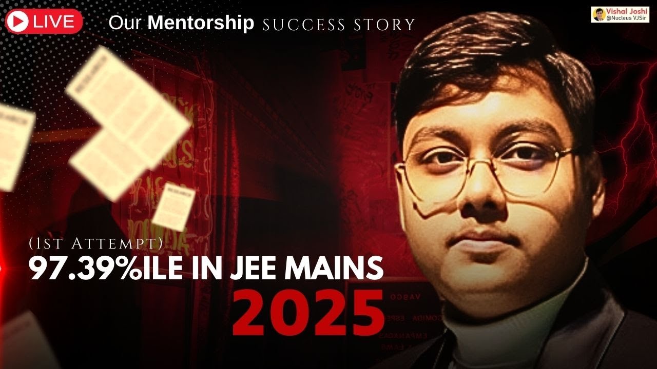 🚀 Bhavya Dixit (IIT Roorkee) | JEE Mains 2025 | 97.39%ile in 1st Attempt | Mentorship Strategy