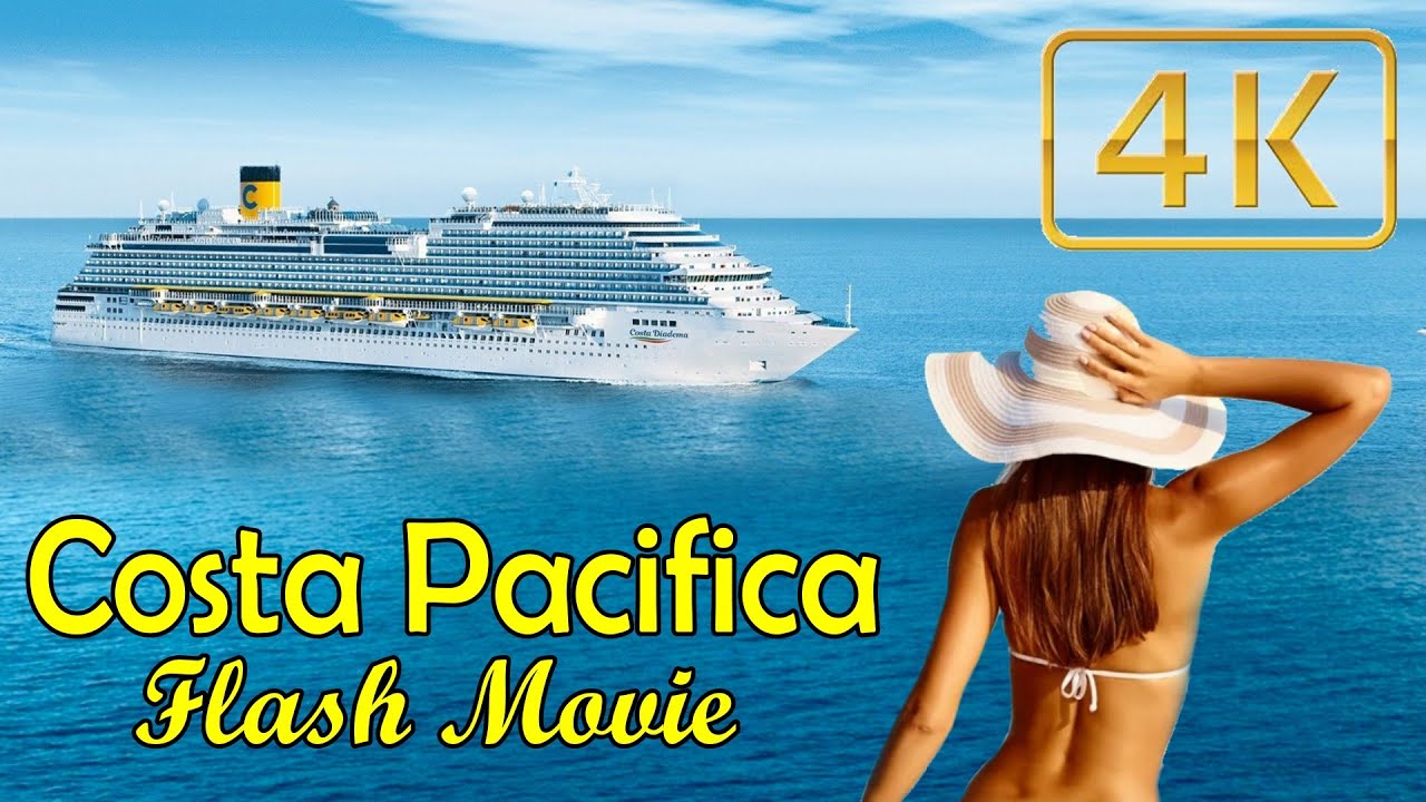 TravelVideo Costa Pacifica | Flash movie | GoPro 10 - Roa Music | Tour della nave Malta Isole Greche