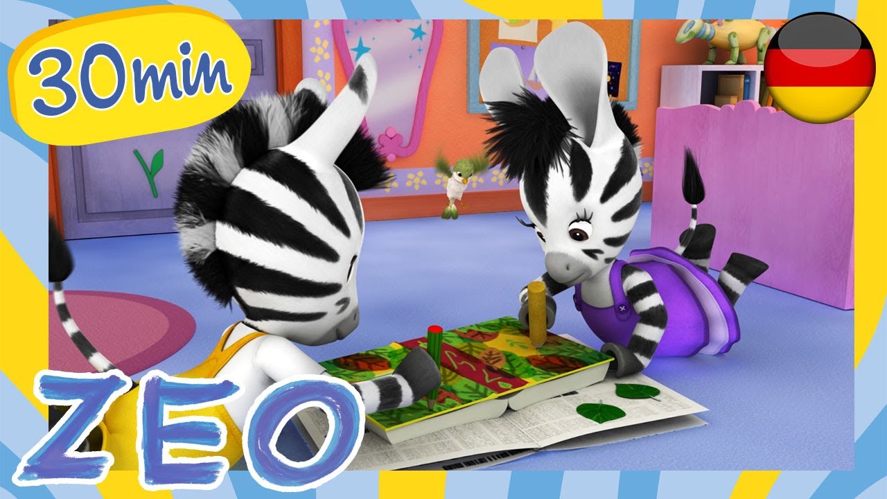 Zeo Kompilation auf Deutsch 🦓 Zeos Natur-Projekt 🌿 süße Cartoons
