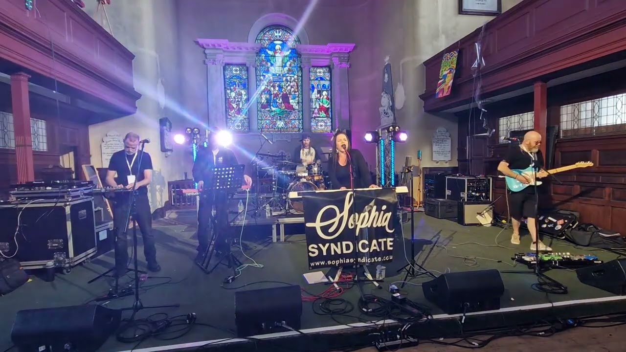 Sophia Syndicate LIVE at Party In The Pews Macclesfield