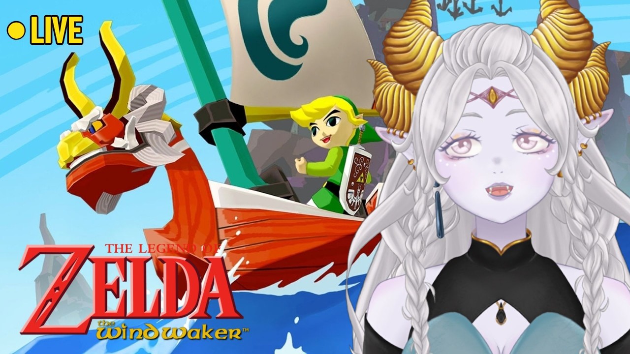 Minha PRIMEIRA VEZ jogando! ⚓ - THE LEGEND OF ZELDA: THE WIND WAKER #1