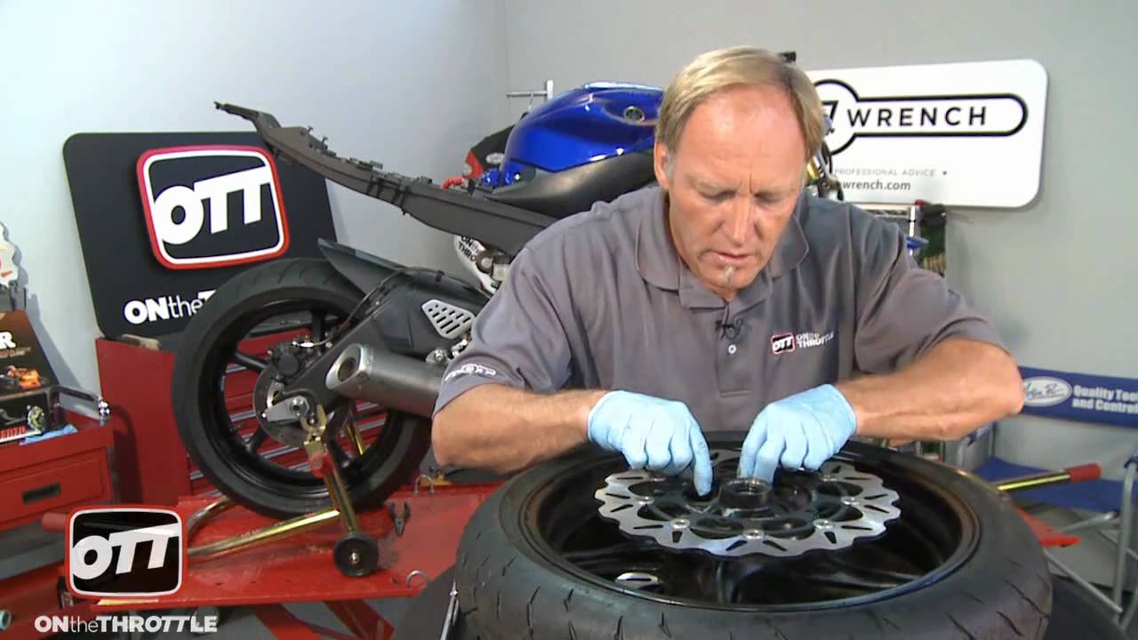 Performance Upgrades Yamaha YZF-R6 Front Brake Rotor Install