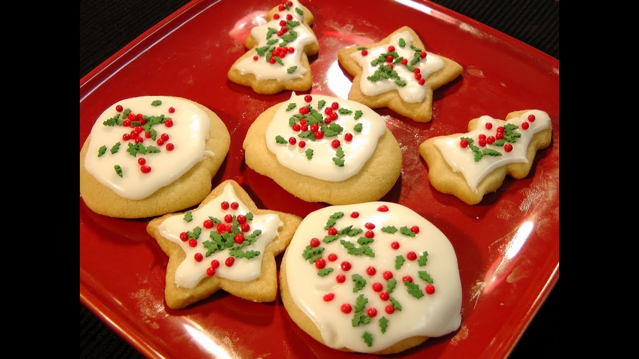 Eggless Sugar cookies with easy homemade Glaze