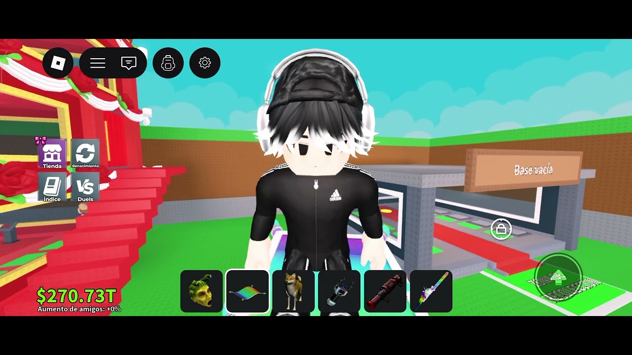 Hola gente hoy robaré en server público de roba un brainrot :D