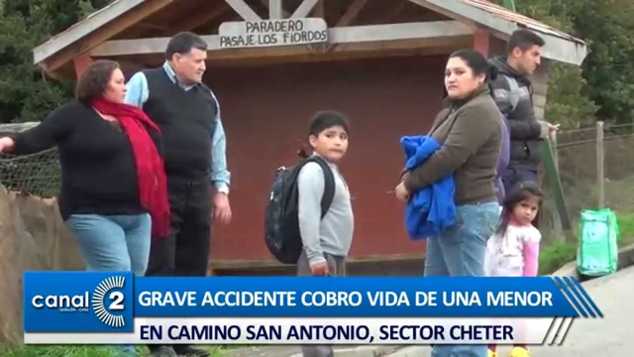 GRAVE ACCIDENTE COBRO VIDA DE UNA MENOR DE SOLO 9 A&Ntilde;OS