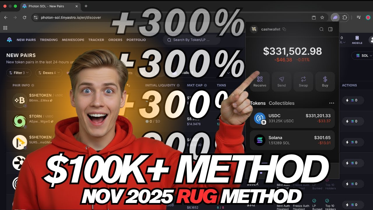 How to Launch Solana Tokens and Make $100k in 2025 (LIVE PROOF)