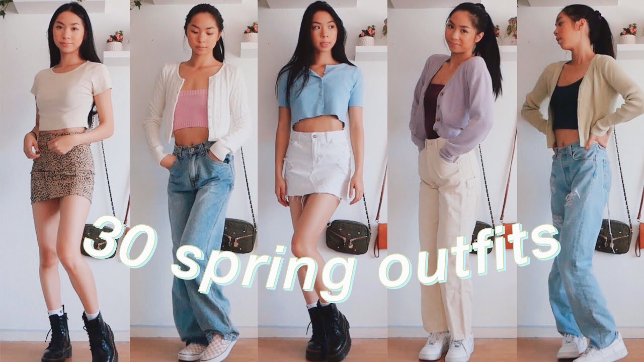 CASUAL SPRING OUTFITS🌸| fashion lookbook 2020