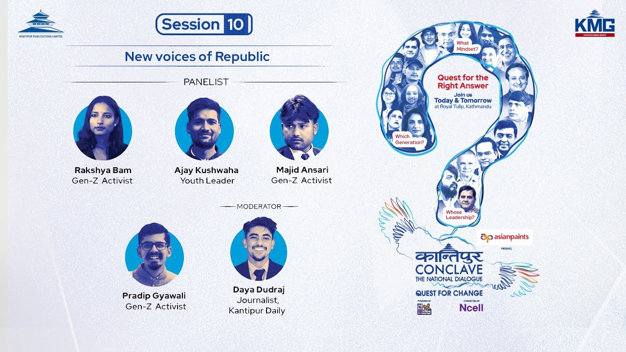 New voices of Republic | गणतन्त्रका नयाँ आवाज | Session 10 | Kantipur Conclave 2026