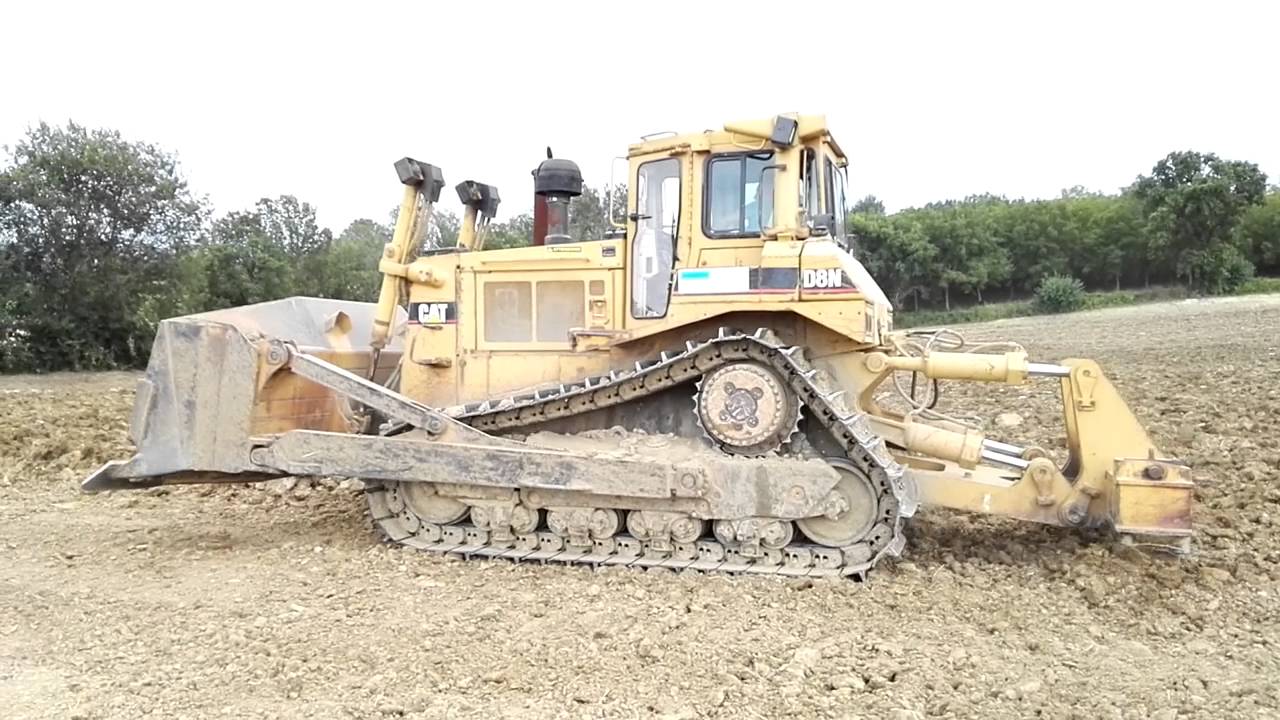 Rippatura da scasso Caterpillar D8 cat e Fiat Hitachi 255 Real sound
