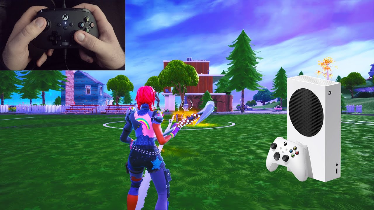Xbox Series S Fortnite Controller Reload HANDCAM (4K 120FPS)