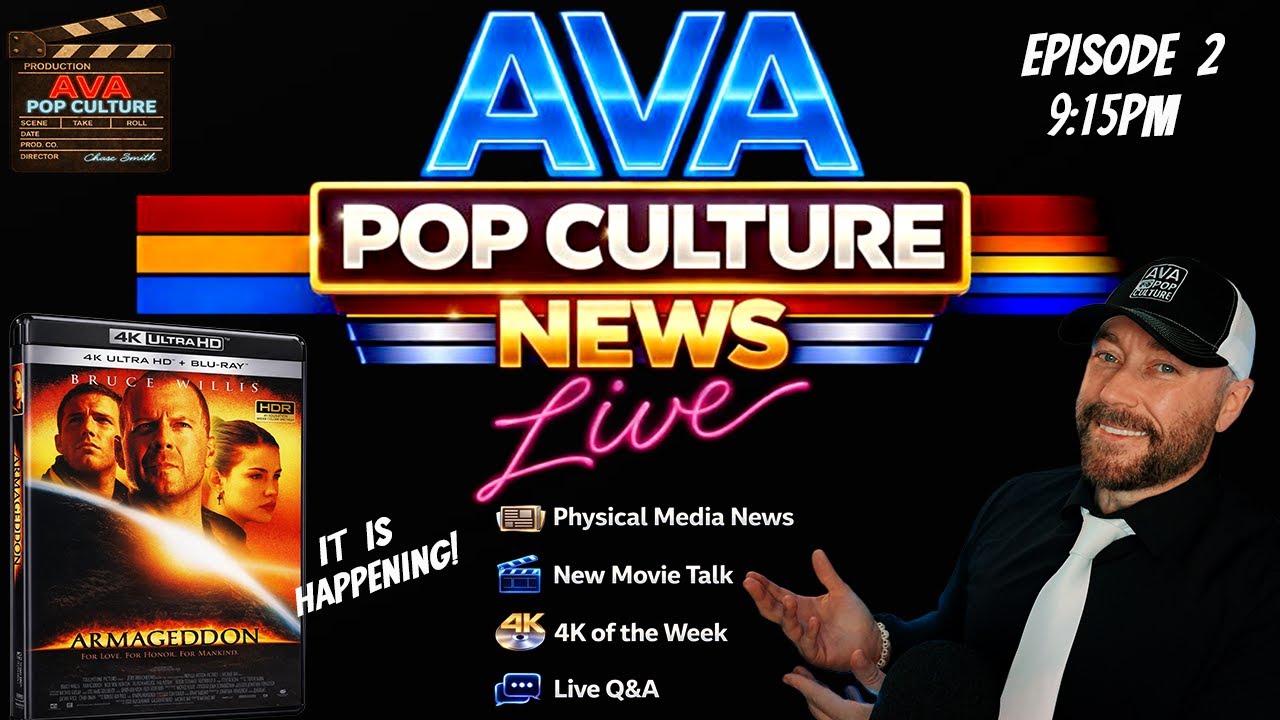 Pop Culture News LIVE! Movies • Physical Media • 4K of the Week ep2