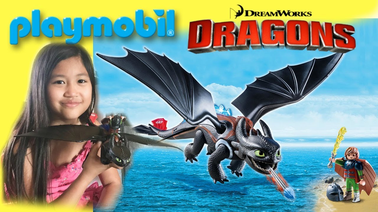 Playmobil Dragons - Hiccup and Toothless Unboxing and Toy Review | Toys Galaxy