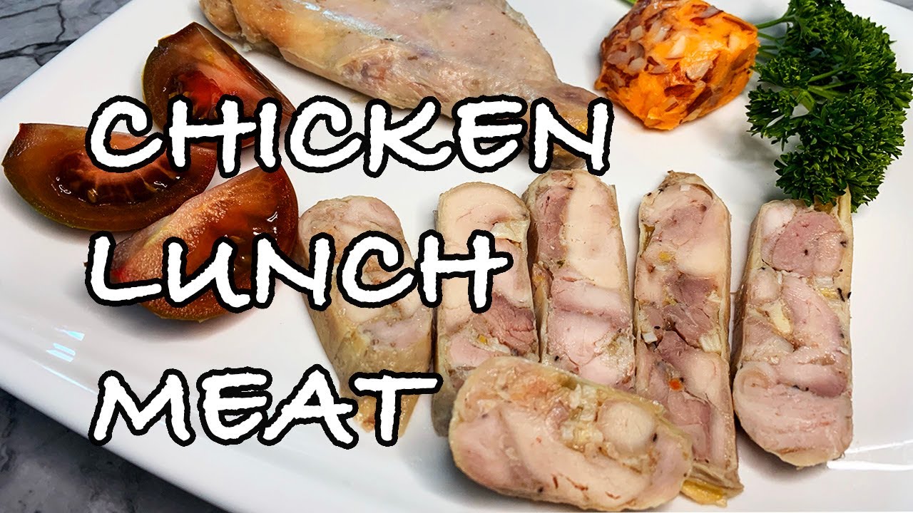 Homemade Healthy Chicken Deli Meat Lunch Meat Recipe Домашняя Колбаса Из Курицы ПП Куриная Ветчина