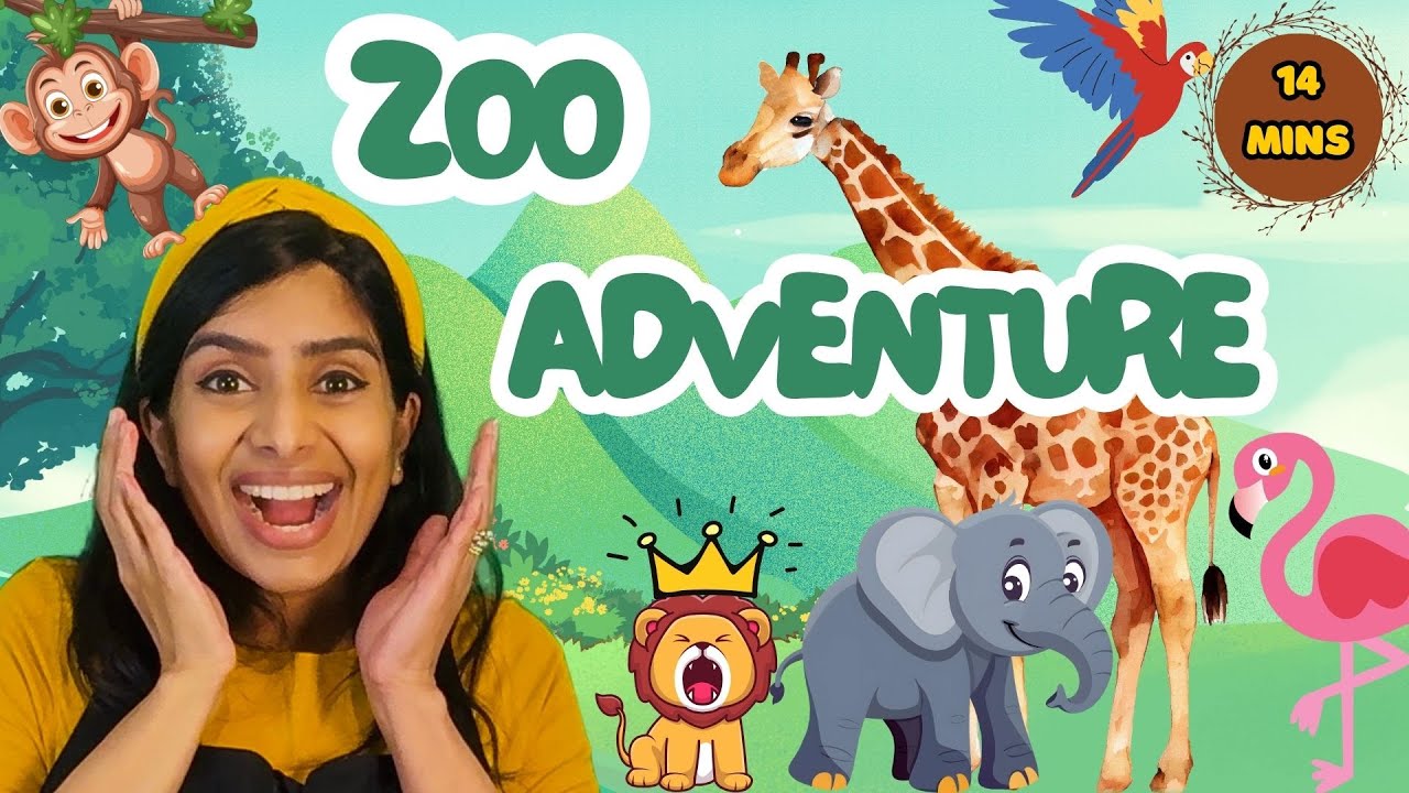 A Trip to the Zoo! | Educational video for Babies and Toddlers | In Malayalam and English | Wildlife