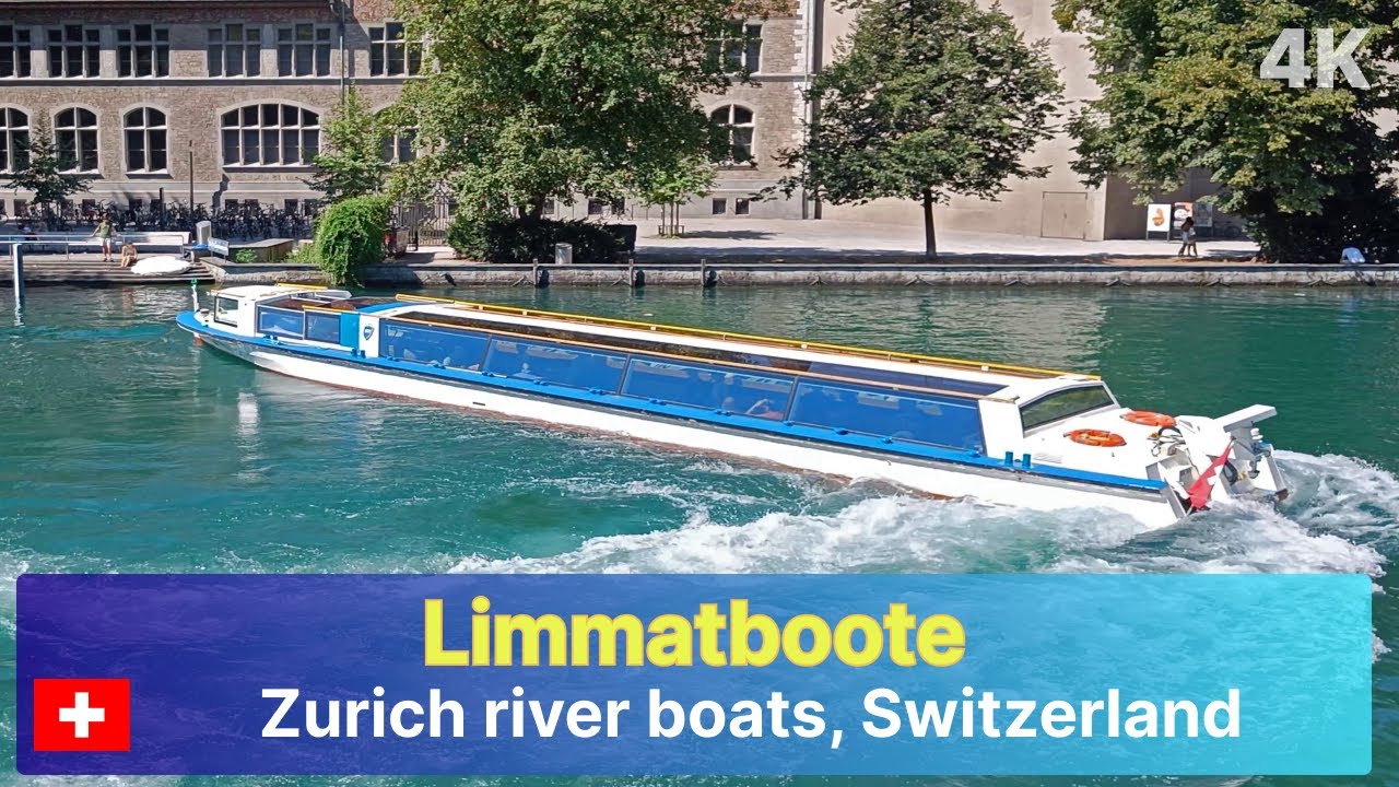 Limmatboote / Zurich riverboats / Limmat river cruise