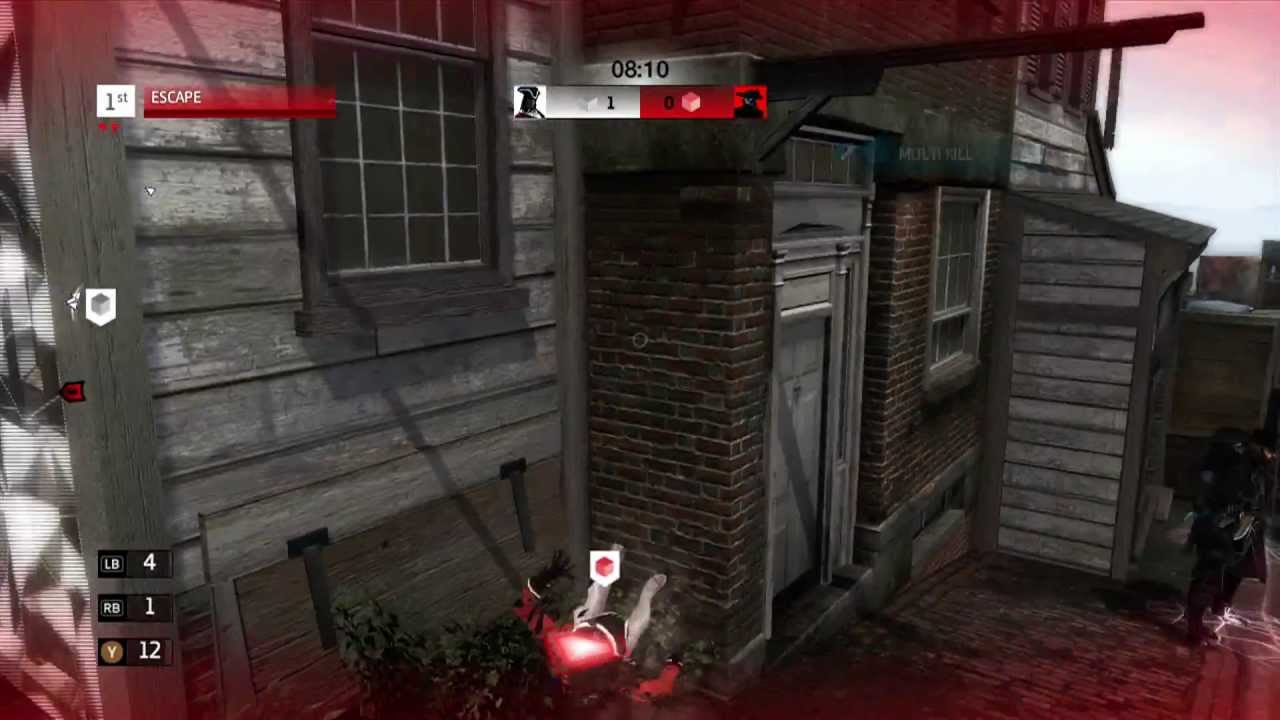 Test AC3 AA gameplay footage (Opposing team did 4 men D with guns...) Full HD (1080)