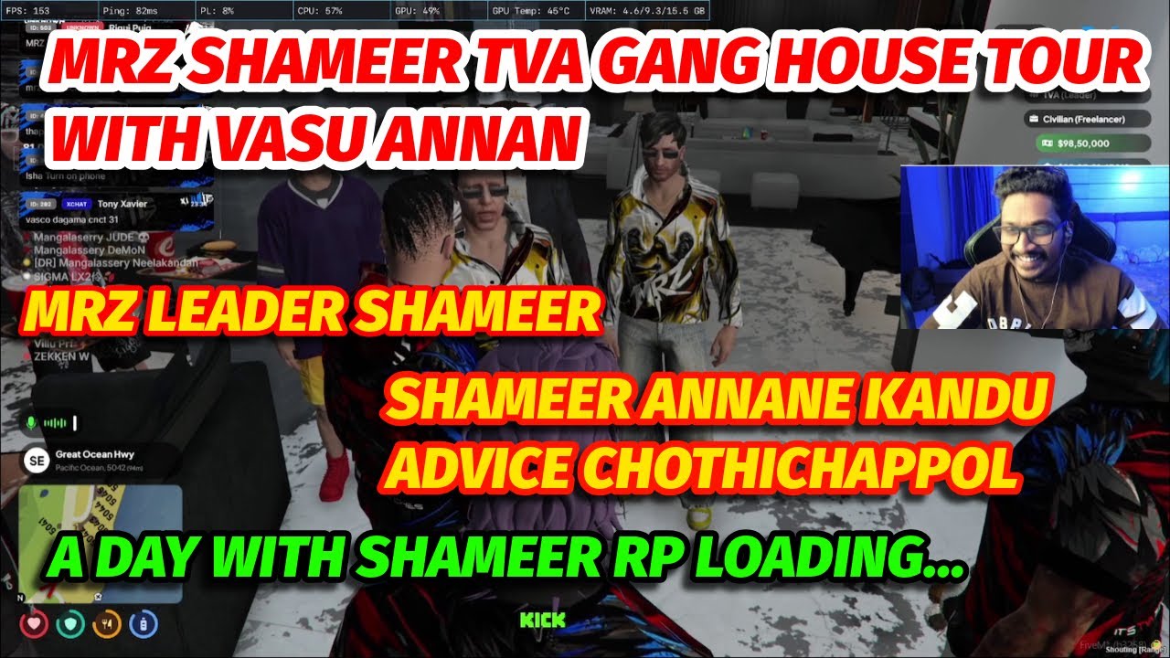 MRZ SHAMEER TVA GANG HOUSE TOUR 😍❤️‍🔥| NEW LEADER SHAMEER അണ്ണനോട് ADVICE’S ചോദിച്ചപ്പോൾ 🙌🏻