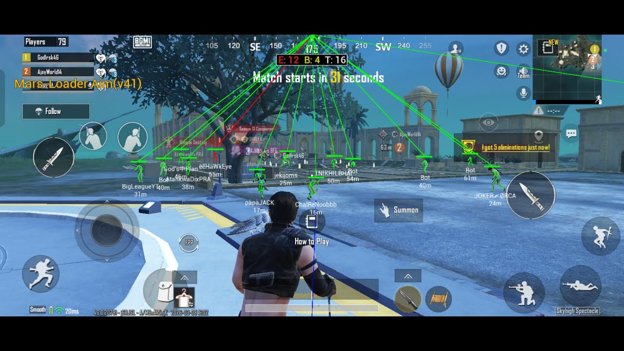 BGMI-HACK/ Live stream