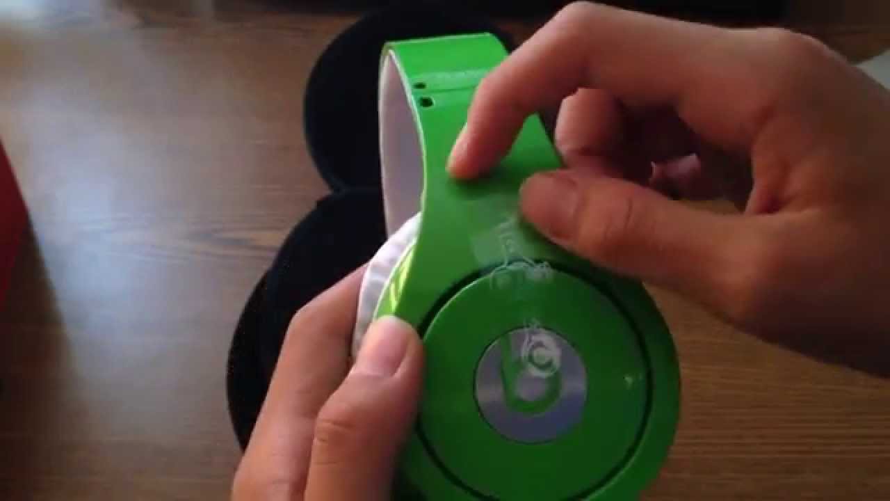 Unboxing Green Beats Studio From Eachmall.me