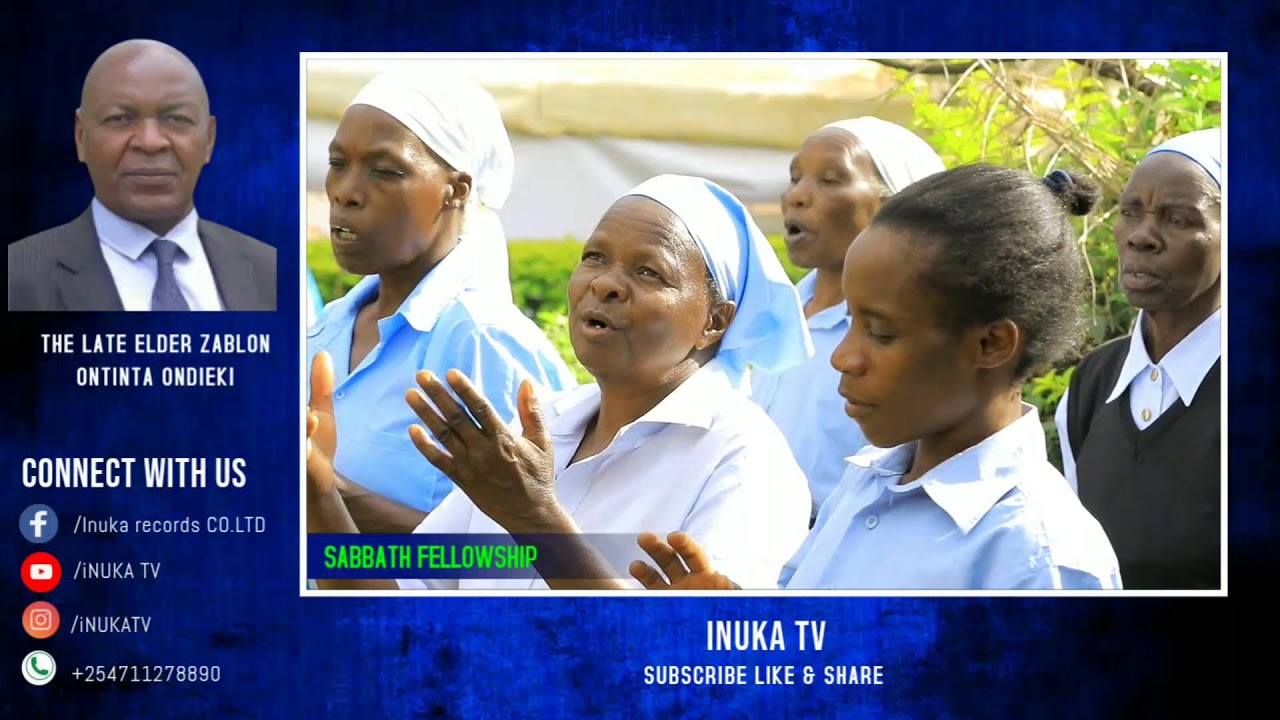 Sabbath fellowship at Elder Zablon Ontinta Ondieki