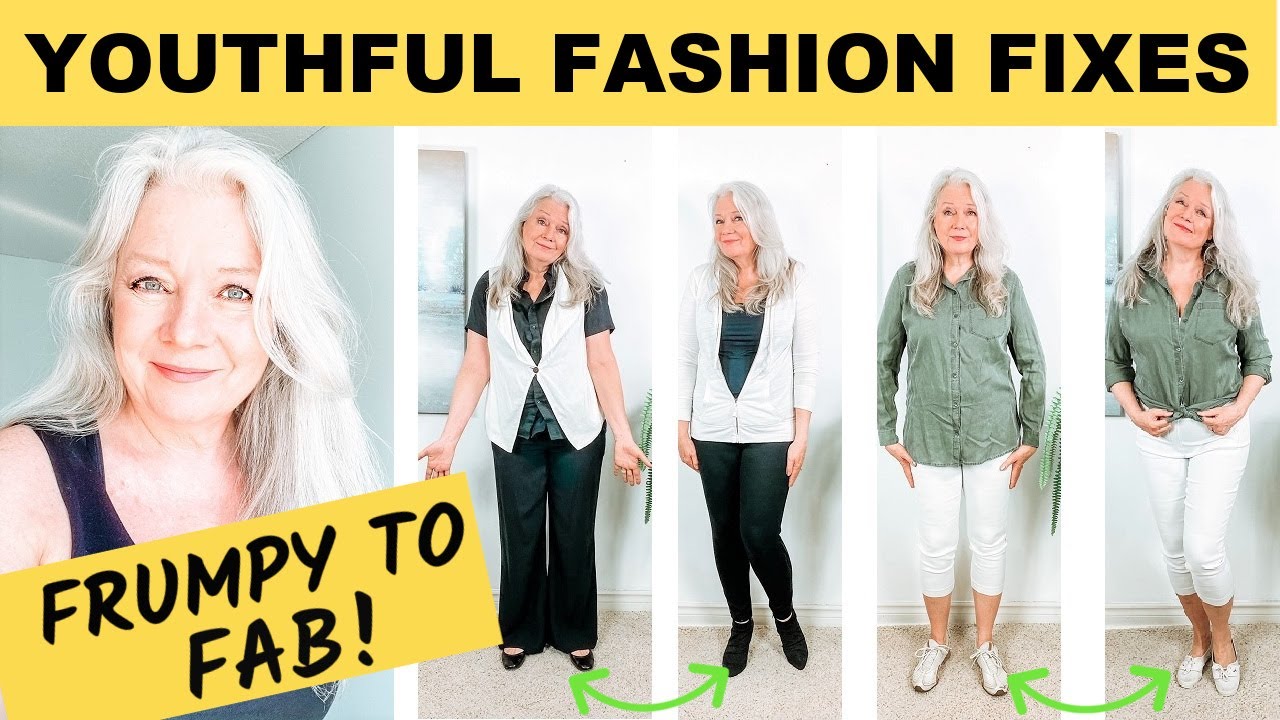 LOOK 10 YEARS YOUNGER ( 12 Fashion & Styling Tips for Mature Women over 50 )