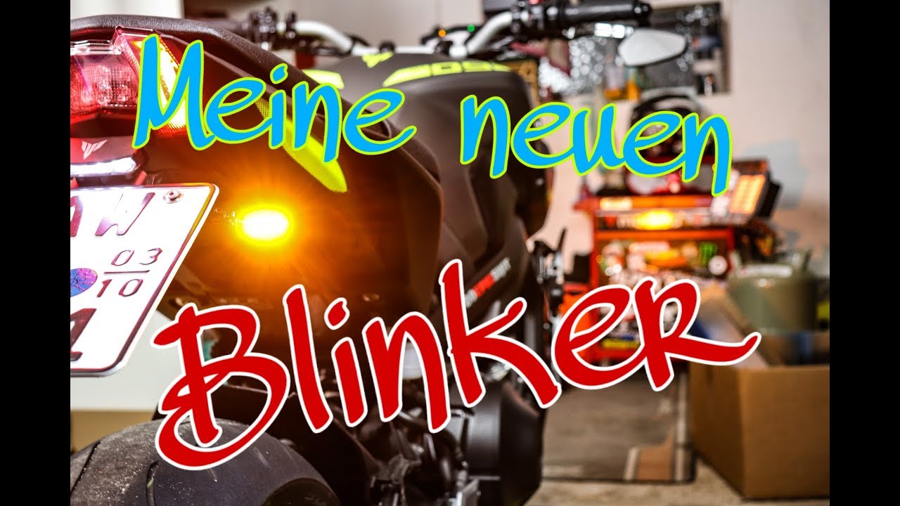 Neue BLINKER für meine MT-09! // JokerMotoVlogs