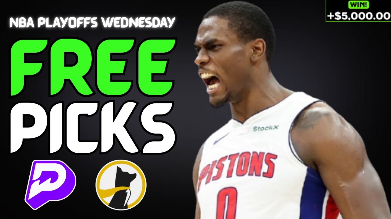 (5-0 RUN🔥) BEST NBA PLAYOFFS WEDNESDAY PRIZEPICKS TODAY | FREE PLAYER PROPS & PREDICTIONS 5/13 #nba