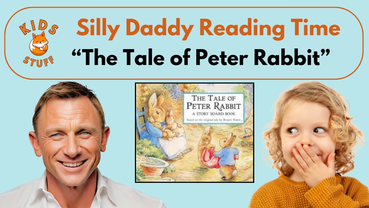 Book: The Tale of Peter Rabbit (story board) (kids books read aloud, toddlers, babies, children)