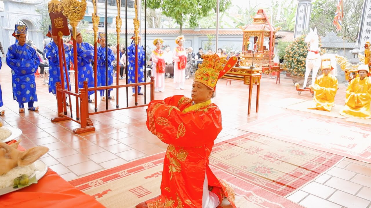 Lễ Tế Thánh - Thần Hoàng Làng Bái - Tế Nam Quan - Xã Đại Thắng,Vụ Bản,Nam Định