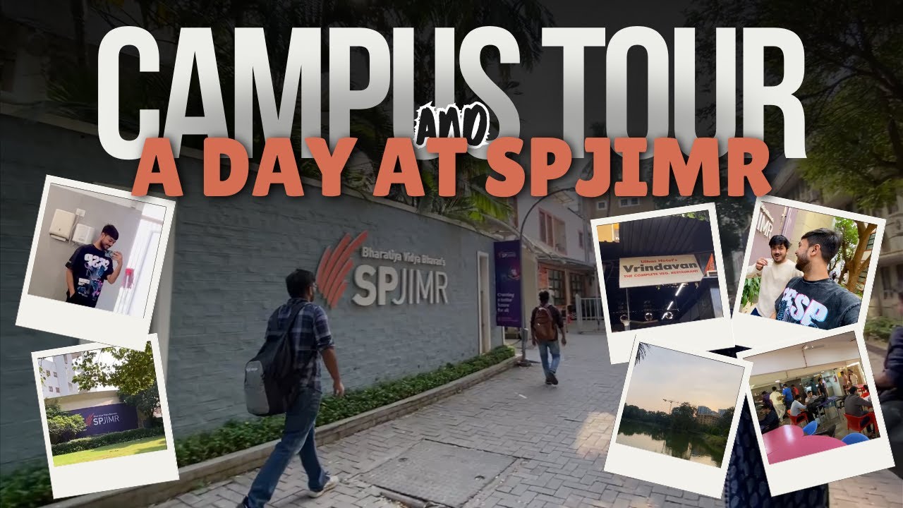 A Day in the Life of an SPJIMR GMP Student | SPJIMR Mumbai Campus Tour & Fun Moments!😍