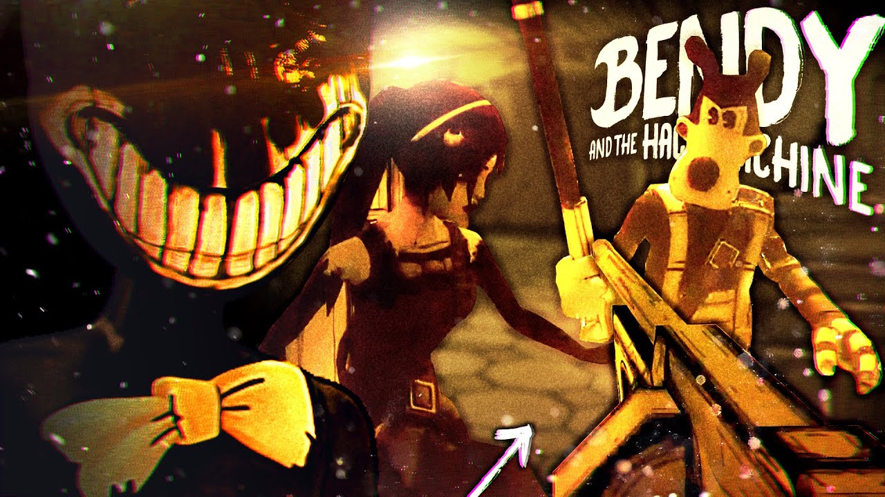 ТОММИ-ГАН В ГЛАВЕ 5 (да, это происходит) | Bendy and the Ink Machine [Hack Machine] Взлом