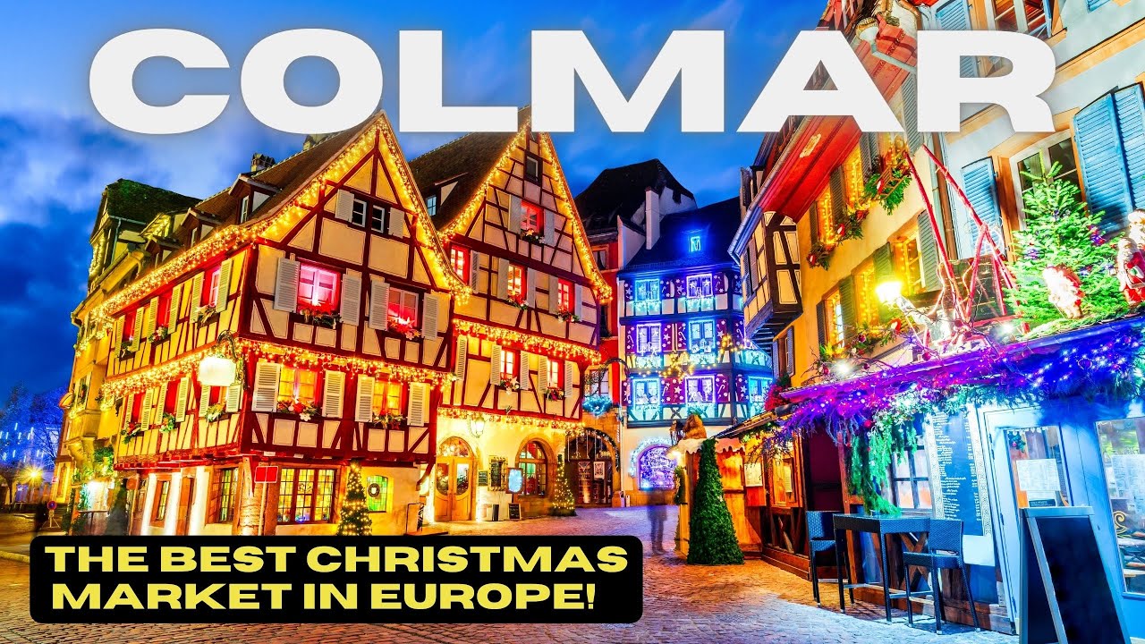 Exploring Colmar: The Best Christmas Market in Europe! 🇫🇷