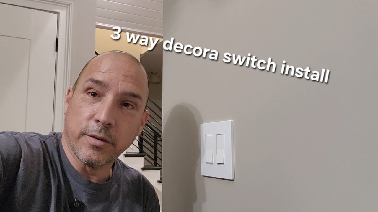 3way Decorator light switch installation 