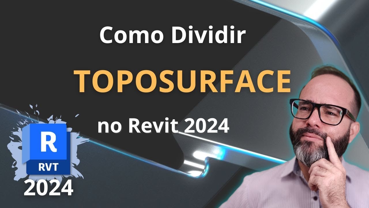 Como dividir as Toposurface / Superfície Topográfica no Revit 2024