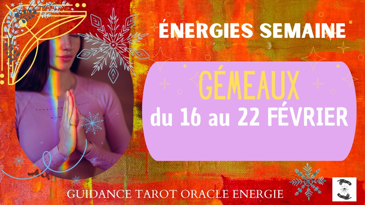 🌬️ GÉMEAUX du 16 au 22 FEVRIER 🌸 message pour toi #gémeauxhebdo