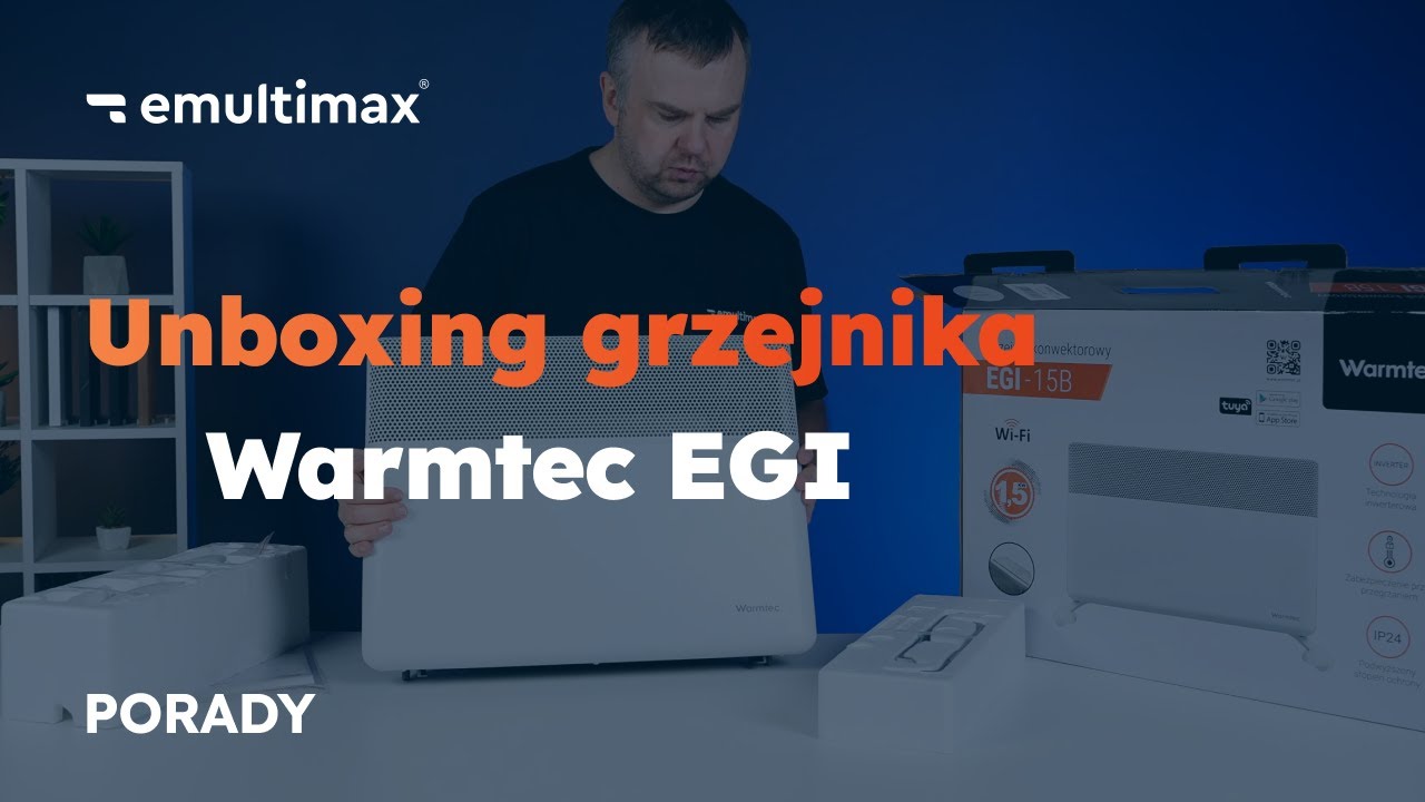 UNBOXING grzejnika inwerterowego Warmtec EGI - Nowość! 🔥