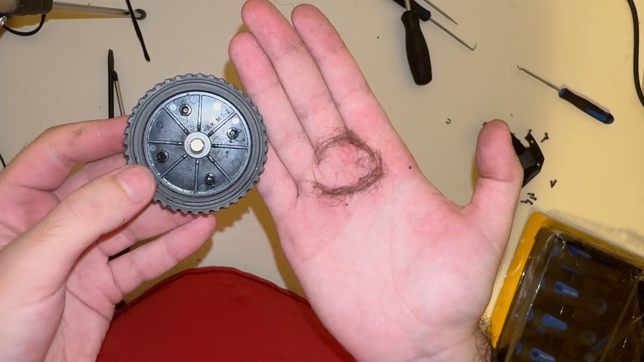 Eufy RoboVac Wheel Disassembly & Cleaning