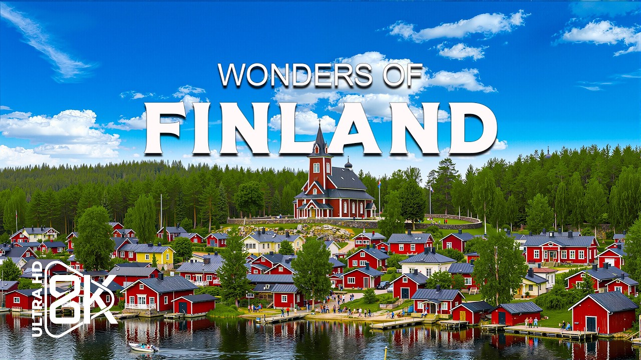 Wonders of Finland – Discover Serene Lakes, Vast Forests, and Midnight Sun Magic | Travel Video 4K