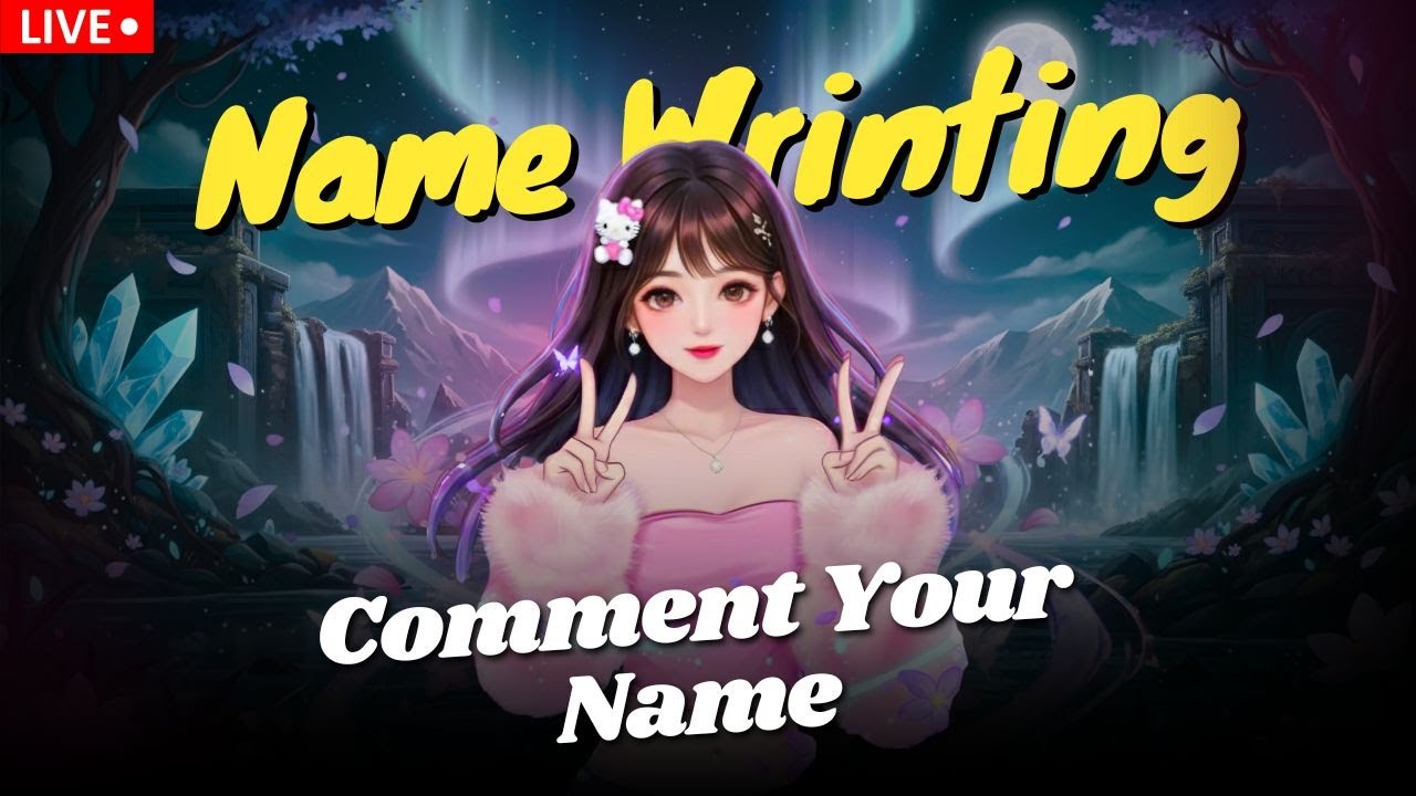 Comment Your Name | #live #shortslive