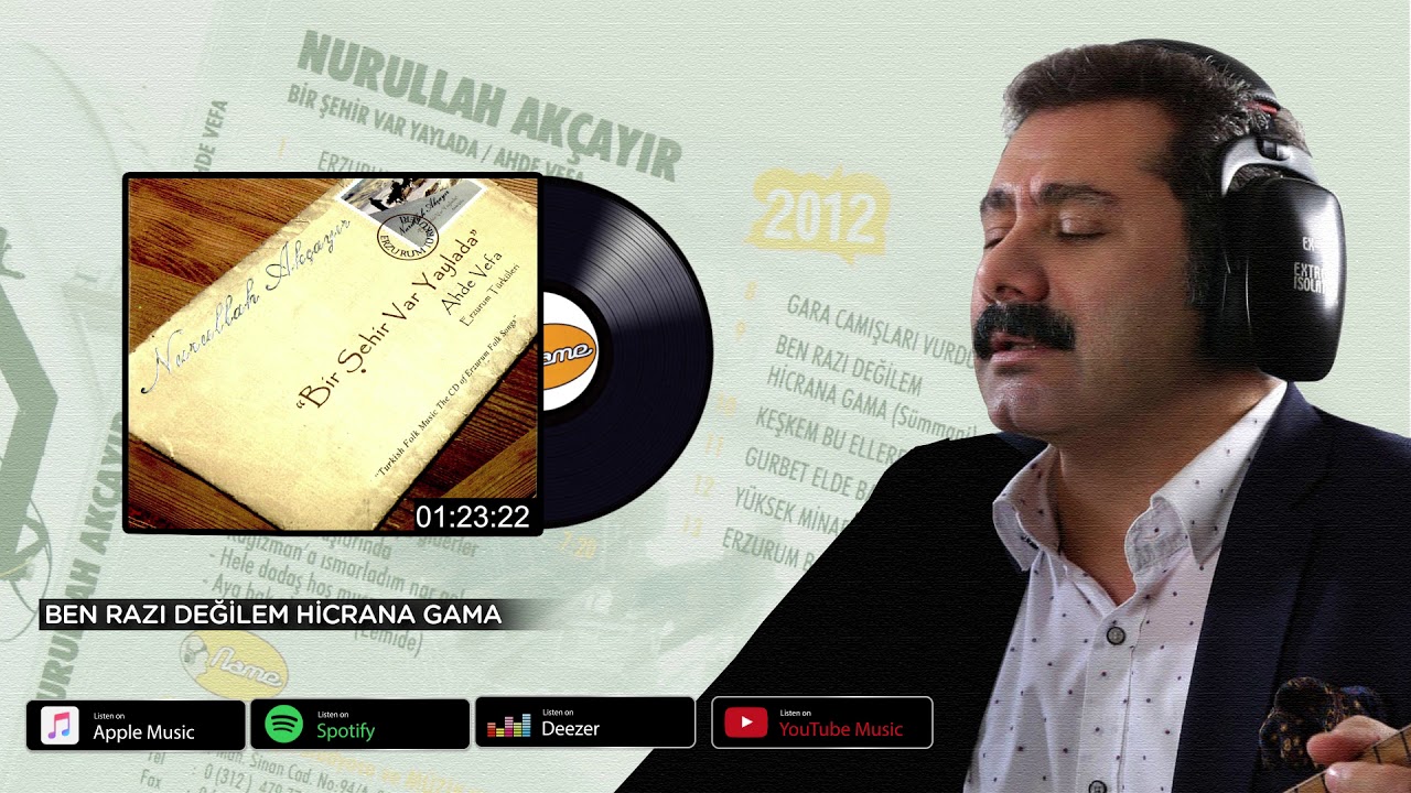 Nurullah Akçayır | Ben Razı Değilem Hicrana Gama | Aşık Sümmani Türküsü  (©2011 ·Official Audio)