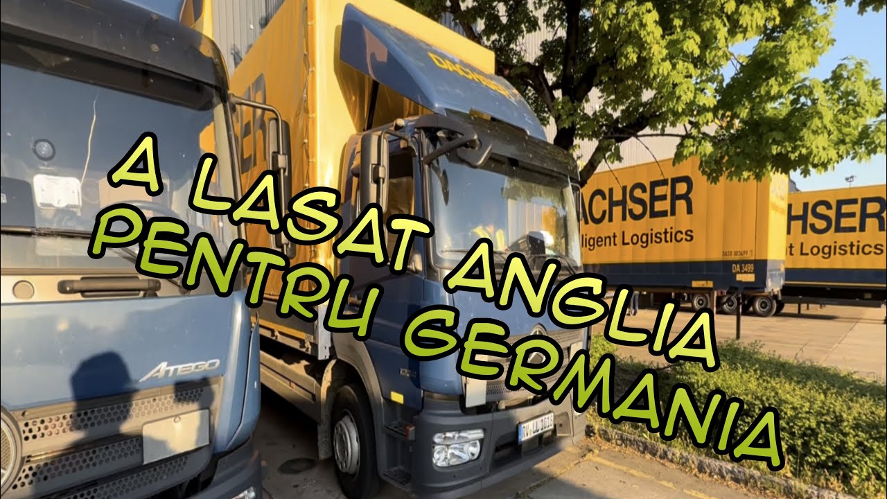 Distributie pe CAMION in Germania – Adi schimba UK cu DE! 🏴󠁧󠁢󠁥󠁮󠁧󠁿 🇩🇪