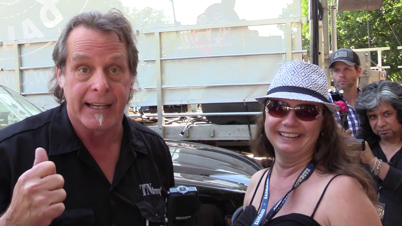 Ted Nugent Interviewed at the 40th annual 2017 Dallas International Guitar Show
