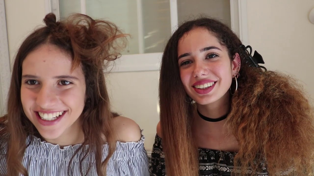 מנסות מחליק ומסלסל לראשונה! 😱