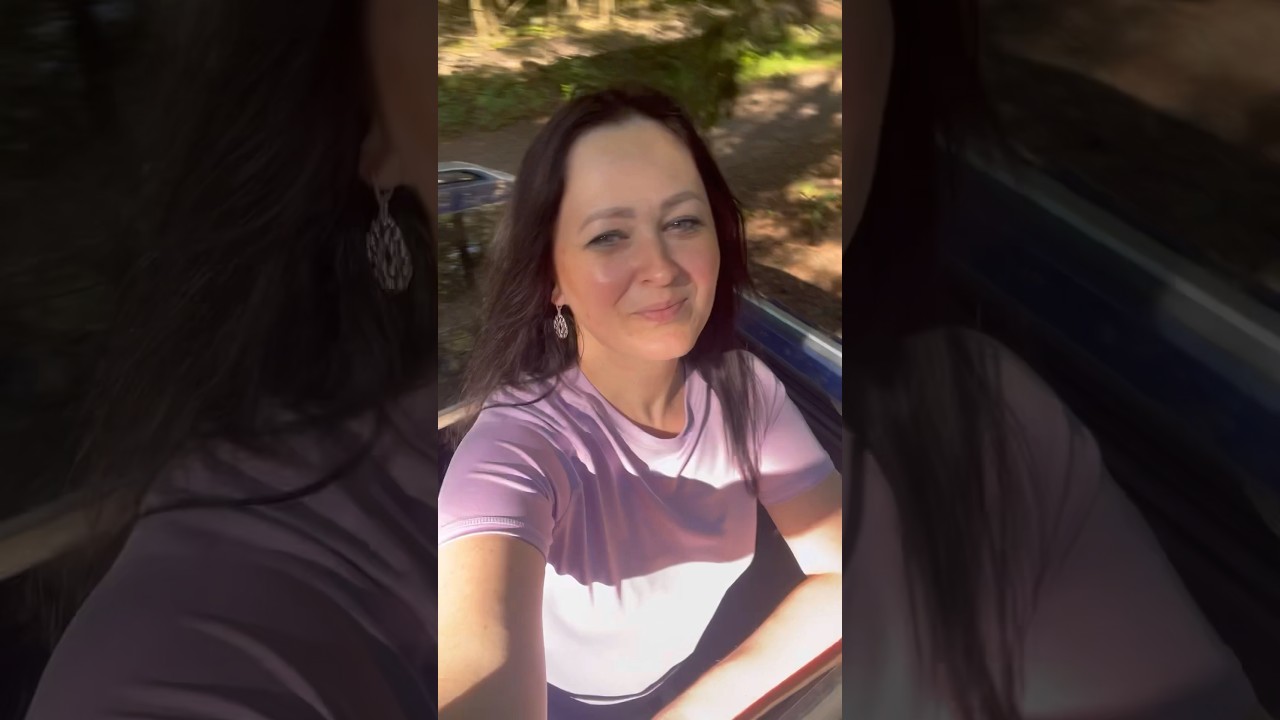 РАДУЮСЬ ИЗ ЛЮКА ЧУЖОЙ МАШИНЫ🥰🤩#family #vlog #garden #pets #