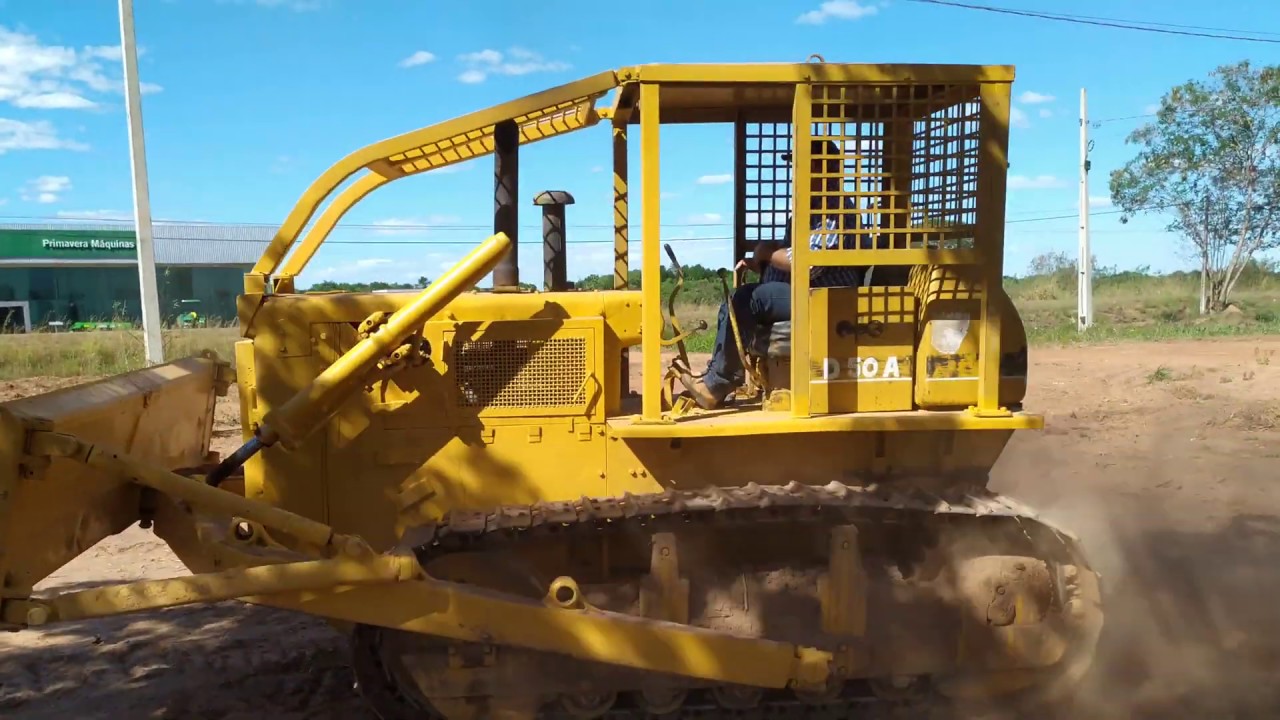 D50 Komatsu - Demonstração de uso pra venda.