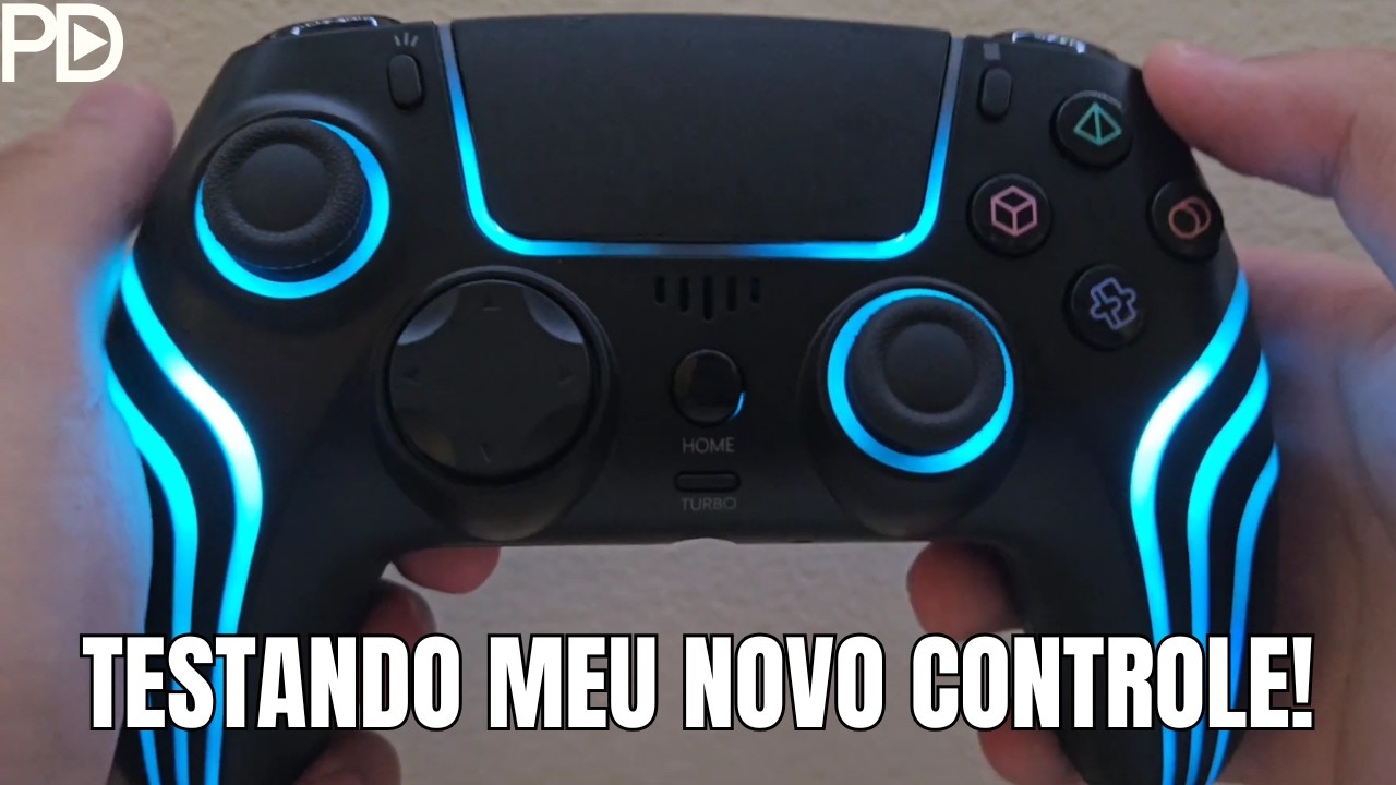 testando se rgb no controle aumenta o fps! (unboxing culposo)