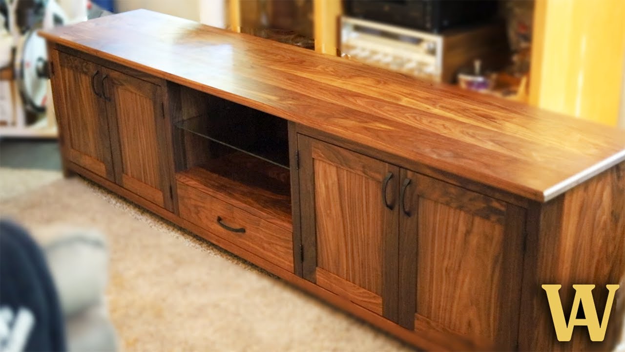 Building A Walnut Credenza | FINE WOODWORK (Part 2)
