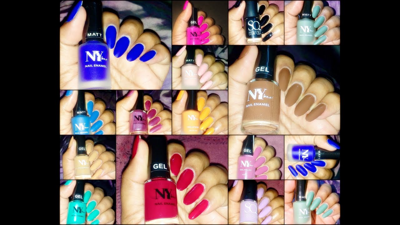 PURPLLE HAUL/NY BAE/STAY QUIRKY nail polish Review & Swatches/beautyBeam86