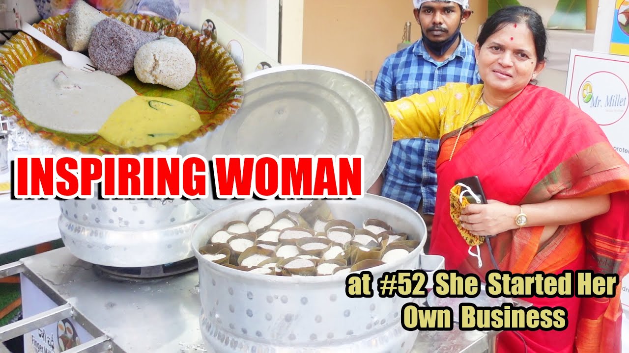 Inspiring Lady | At the Age of 52 She Started Own Millets Cafe | Mr Millet | Combo Millet Idli | IHM