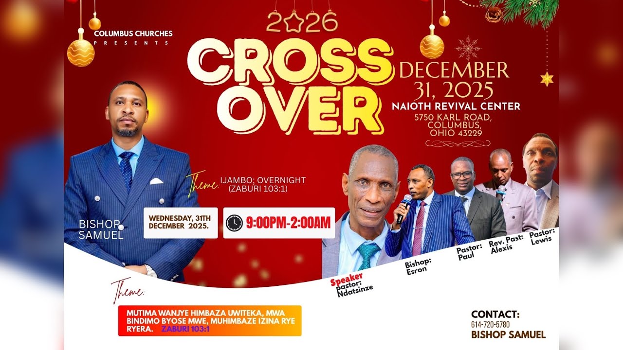 🔴 NAIOTH REVIVAL CENTER | CROSS OVER SERVICE | 31st December 2025